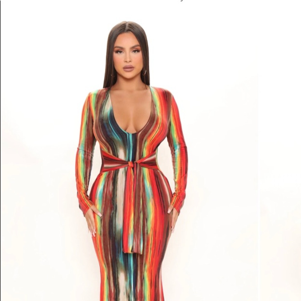 Maxi dress new fashion nova medium